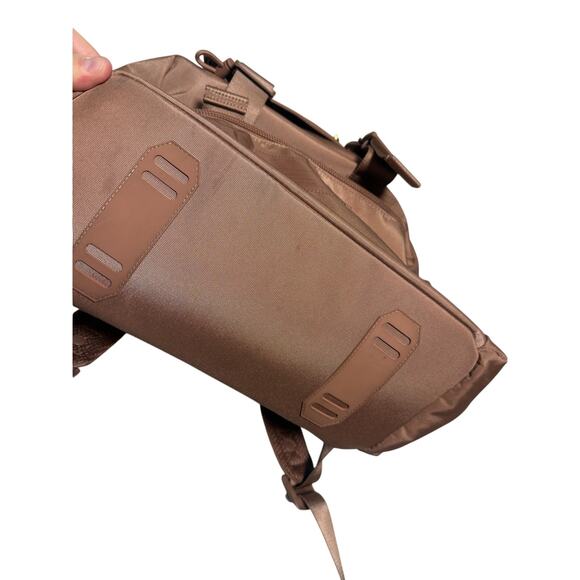 Dagne Dover Brooklyn Flap Top Backpack in Warm Dust